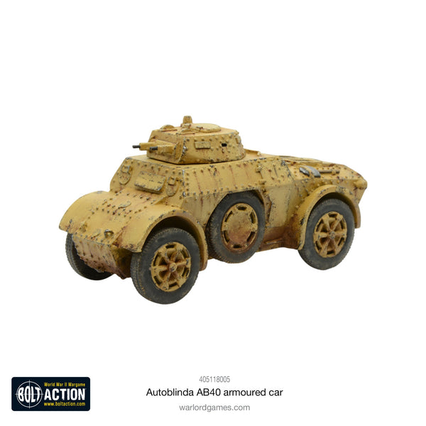 Bolt Action: Autoblinda AB40 armoured car