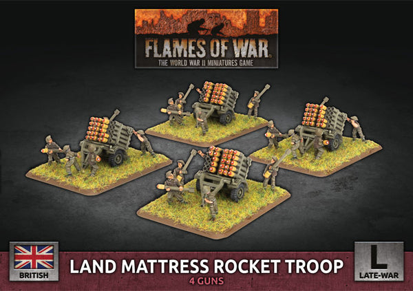 British Land Mattress Rocket Troop