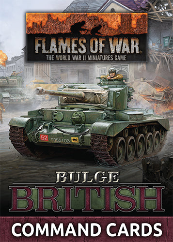 Bulge: British Command Cards