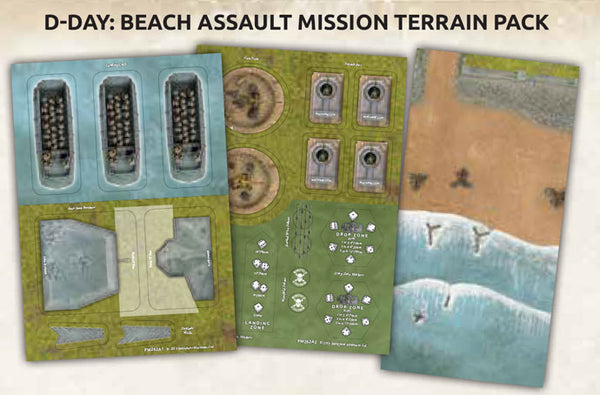 D-Day Beach Assault Mission Terrain Pack