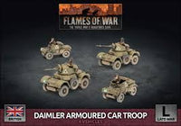 Daimler armoured car troop
