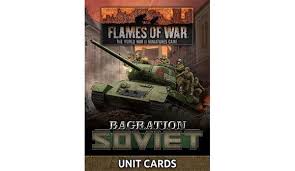 Bagration: Soviet unit cards