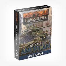 Bulge: American unit cards