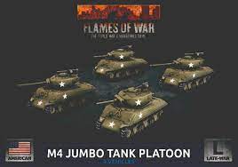 M4 Jumbo platoon