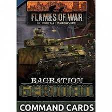 Bagration: German Command Cards