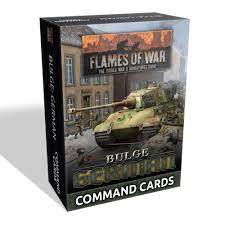 Bulge: German Command Cards