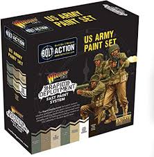Bolt Action US Army paint set