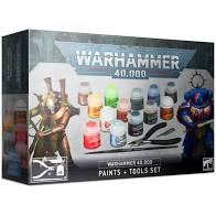 Warhammer 40’000 Paints + Tools Set