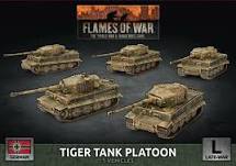 Tiger heavy tank platoon