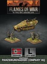 Armoured Panzergrenadier company HQ